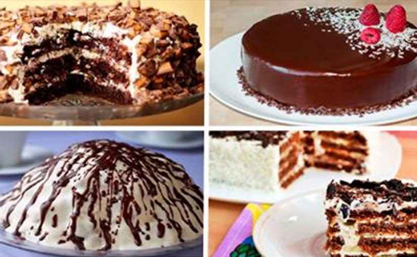 ТОП — 4 простых и очень вкусных шоколадных тортов